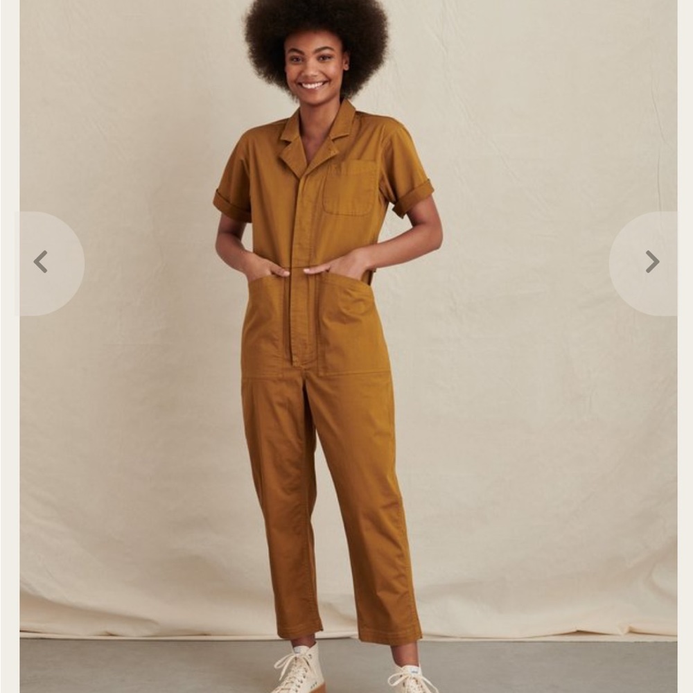 Alex Mill Mustard Jumpsuit